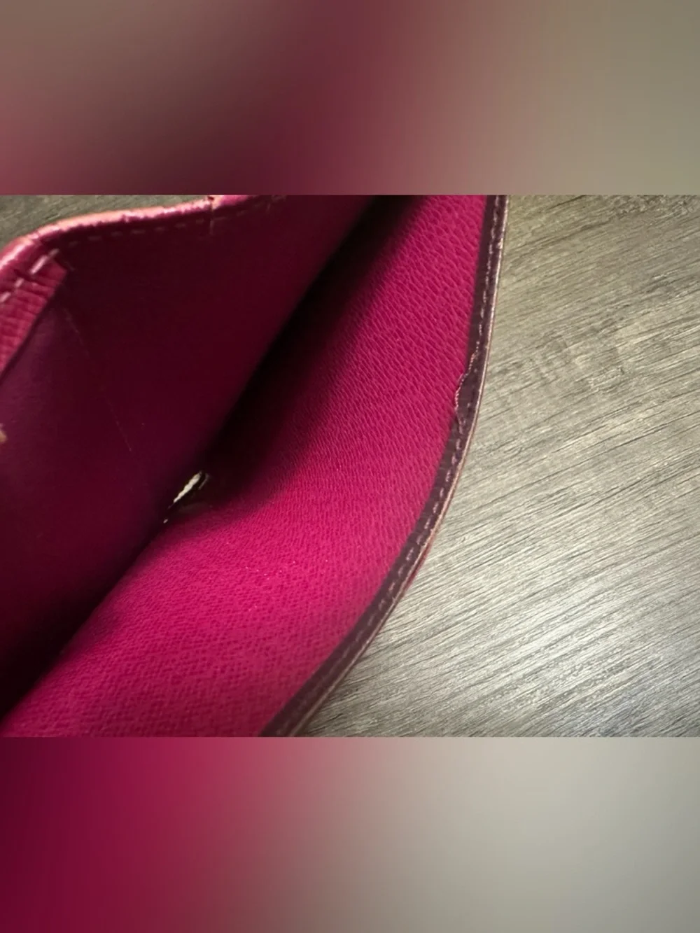 Louis Vuitton Epi Leather French Purse Wallet